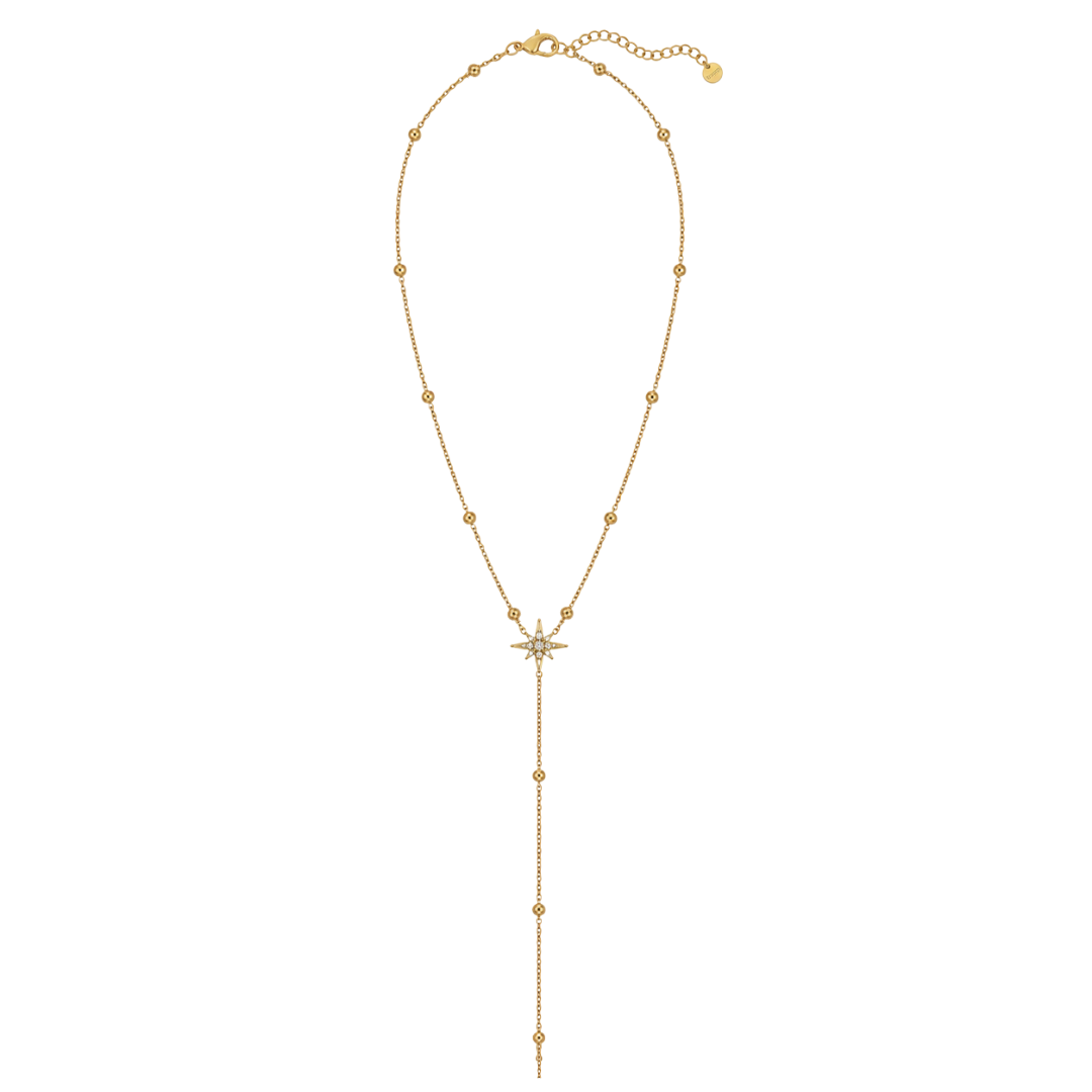 Collier June etoile perle fond blanc – Mgx Bijoux