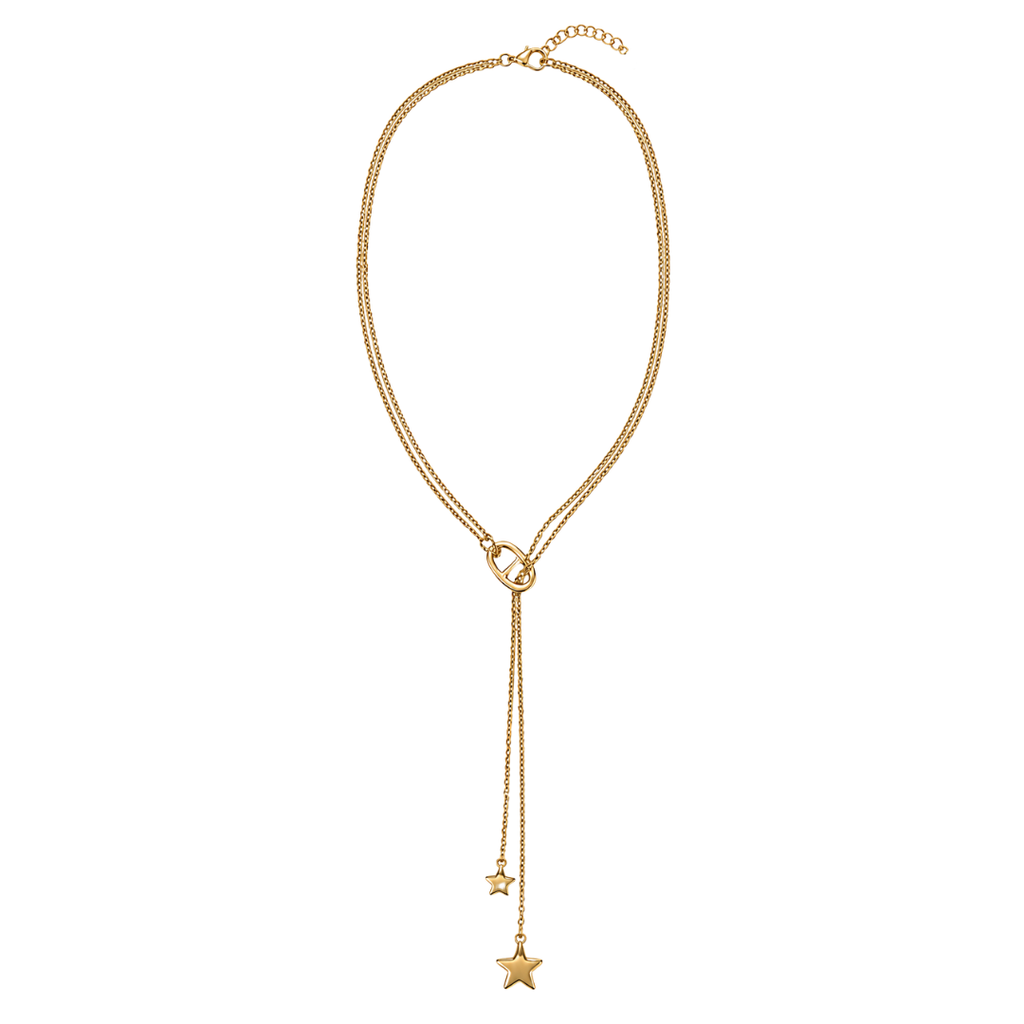 Collier Muse etoiles fond blanc – Mgx Bijoux