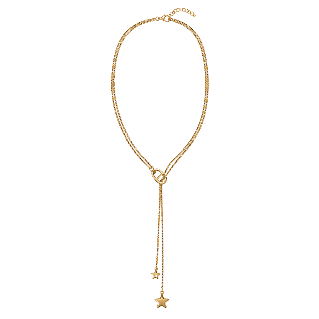 Collier Muse etoiles fond blanc – Mgx Bijoux